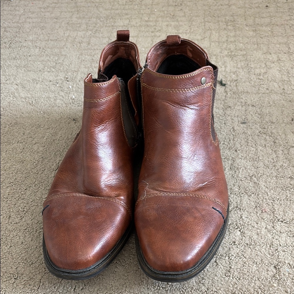 Men's Brown Leather Shoes